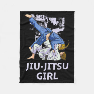 Cobertor De Velo Meninas de Jiu Jitsu Brasileiro