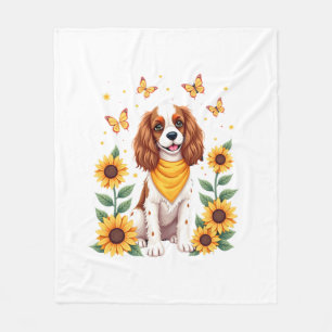 Cobertor De Velo Meninas Mulheres Mãe Cavalier King Charles Spaniel
