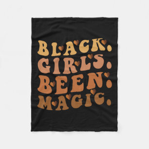 Cobertor De Velo Meninas Negras Eram Magia Melanina Histo Afro-Amer