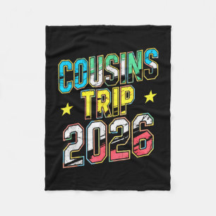 Cobertor De Velo Meninas rapazes viagem de primos 2026 reencontro d