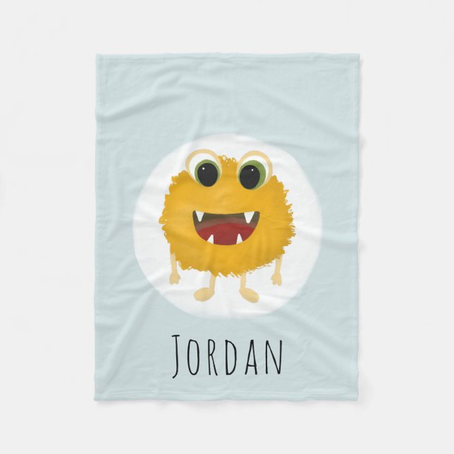 Cobertor De Velo Meninos bonitos e modernos rapazes monstruosos (Frente)