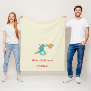 Cobertor De Velo Meninos Dinossaur Themed Fleece Blanket Gift