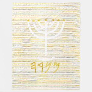 Cobertor De Velo Menorah