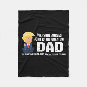 Cobertor De Velo Mens Engraçado Trump Dizendo Maioria Citação do Pa