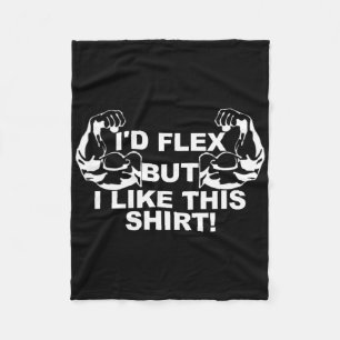 Cobertor De Velo Mens Eu Flex Mas Eu Gosto Desta Camisa De Camisa Q
