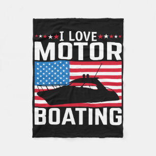 Cobertor De Velo Mens I Love Motor Barco Teto Nitro B