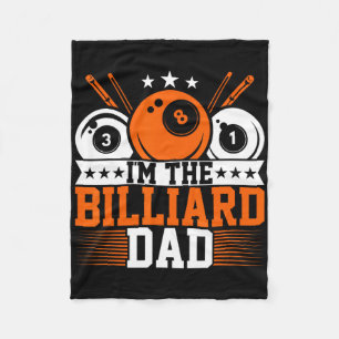 Cobertor De Velo Mens Im O Pai Billiard - Piscina Engraçado