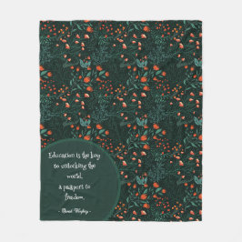 Cobertor De Velo Mensagem Inspiracional