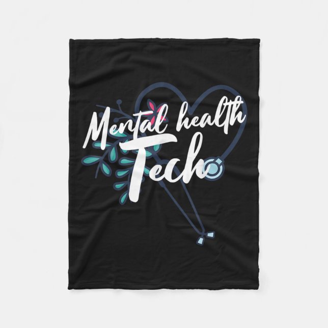 Cobertor De Velo Mental Health Suicide Awareness Month Psychiatric  (Frente)