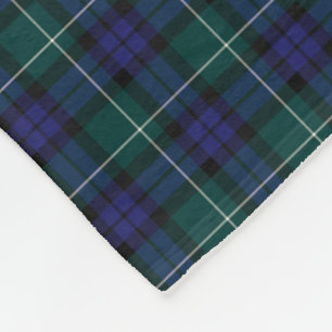 Cobertor De Velo Menteith Scotland District Tartan Fleece Blanket