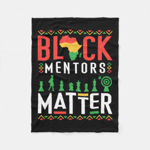 Cobertor De Velo Mentores do Mês da História Negra Problema Afro-Am