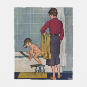 Cobertor De Velo Mergulhador na cuba