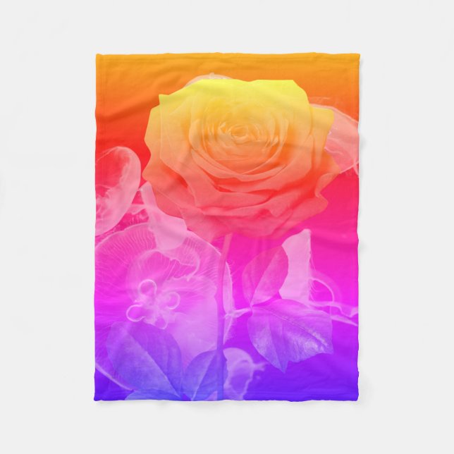 Cobertor De Velo Mergulho Profundo Buda Hoje #4 Oceano Cozy (Frente)