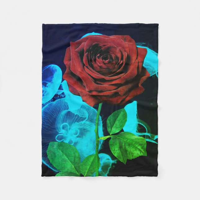 Cobertor De Velo Mergulho Profundo Buda Hoje #5 Oceano Cozy (Frente)