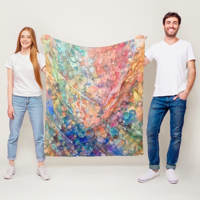 Cobertor De Velo Mermaid's Shadow: Ocean Depths (In Situ)