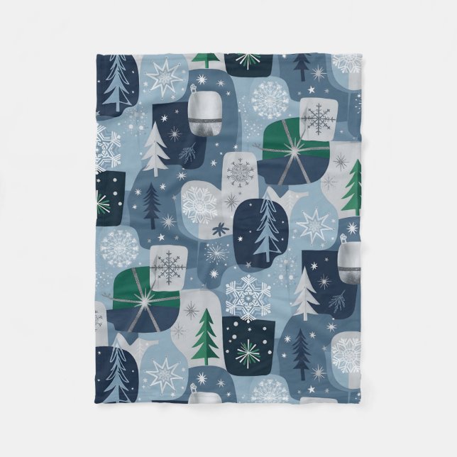 Cobertor De Velo Merry & Bright (Frente)