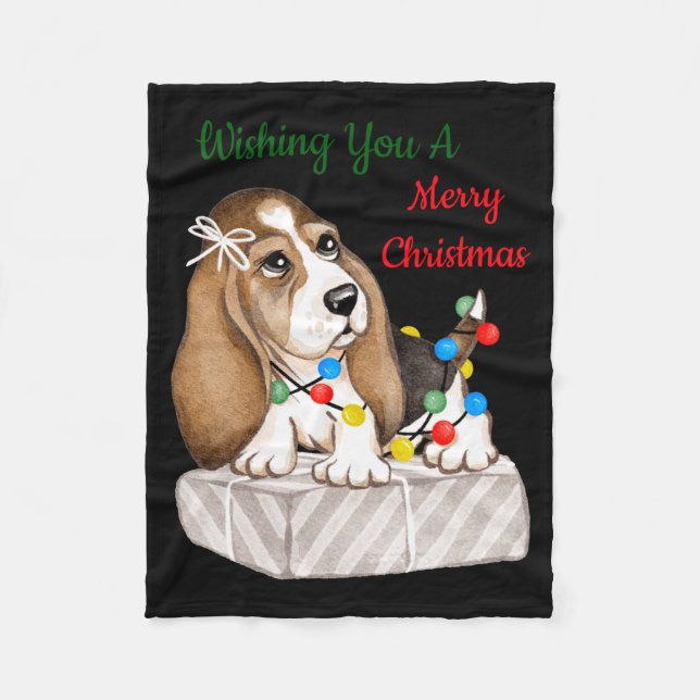 Cobertor De Velo Merry Christmas Girls  (Frente)