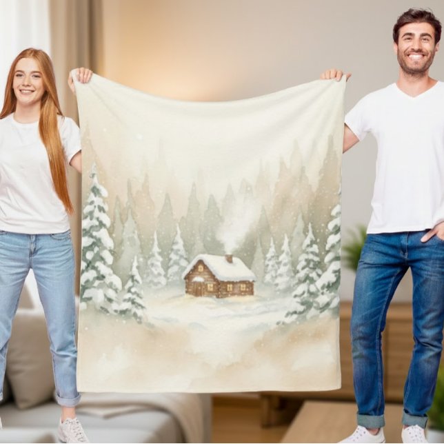 Cobertor De Velo Merry Mist Cozy Fleece Blanket – 50"x60" (Criador carregado)