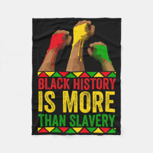 Cobertor De Velo Mês da História Afro História Afro-Negra É Mais Qu