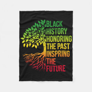 Cobertor De Velo Mês da História Negra Honrando o Passado Inspirand