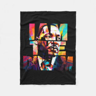 Cobertor De Velo Mês da História Negra Martin Tem Sonho Luther King