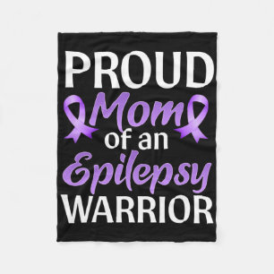 Cobertor De Velo Mês De Consciência Da Epilepsia Orgulhava Mãe De U