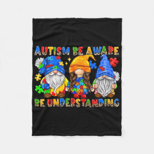 Cobertor De Velo Mês do Autismo Dia Mundial da Consciência do Autis