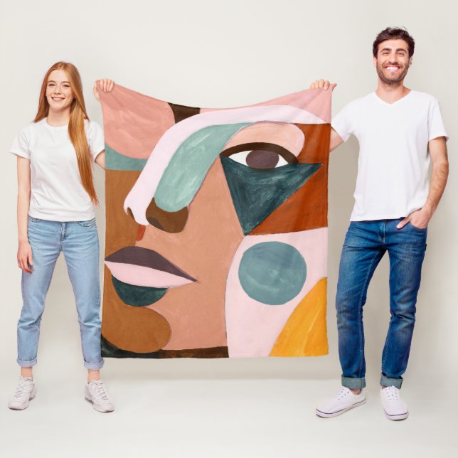 Cobertor De Velo Metade de Rosto Geo (In Situ)