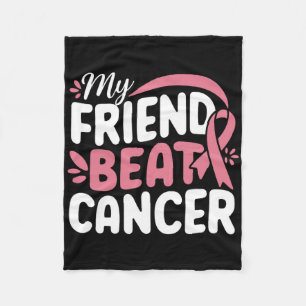 Cobertor De Velo Meu Amigo Beat Cancer Breat Breast Cancer Senwarne