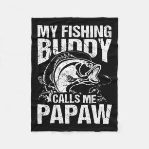 Cobertor De Velo Meu Amigo De Pesca Me Chama De Papaw Dia de os pai