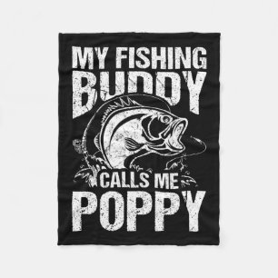 Cobertor De Velo Meu Camarada De Pesca Me Chama Poppy Dia de os pai