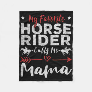 Cobertor De Velo Meu Cavaleiro Favorito Me Chama De Mãe Horseback R