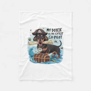Cobertor De Velo Meu Doxie É O Piloto Coletivo Mais Pobre
