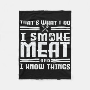 Cobertor De Velo Meu Pion Fumando Carne Para Perfeição