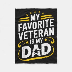 Cobertor De Velo Meu Veterano Favorito É Papai Veterano Pai Papai V