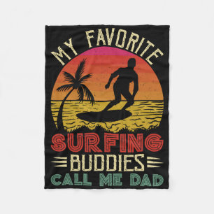 Cobertor De Velo Meus Amigos De Surfe Favoritos Me Chamam De Pai Vi