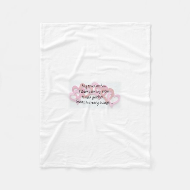 Cobertor De Velo Meus Braços São Cheio (Frente)