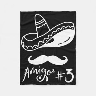 Cobertor De Velo Mexicano Amigo #3 Correspondendo Cinco De Mayo - H