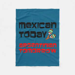 Cobertor De Velo Mexicano argentino amanhã maracas cinco de maio