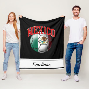 Cobertor De Velo México: Bandeira do futebol mexicano   Nome