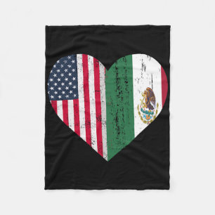 Cobertor De Velo México Bandeira dos Estados Unidos Patriot Bandeir