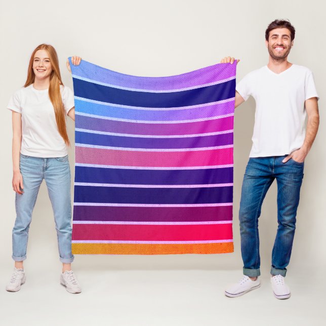 Cobertor De Velo Miami Striped (In Situ)