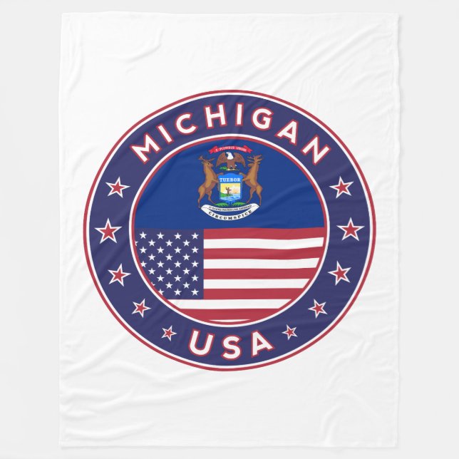 Cobertor De Velo Michigan (Frente)