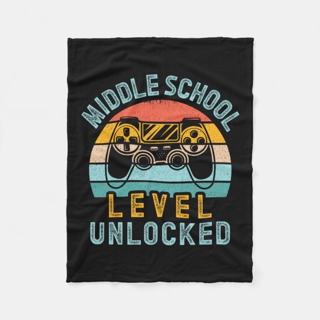 Cobertor De Velo Middle School Level Unlocked Video Game Ck To Scho (Frente)