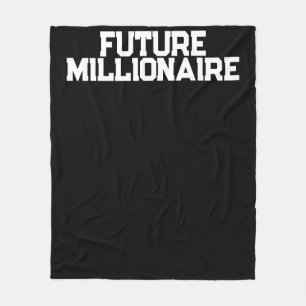 Cobertor De Velo Milionário Futuro Empreendedor Inspirador