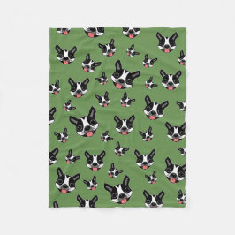 Cobertor De Velo Milo a Boston Terrier