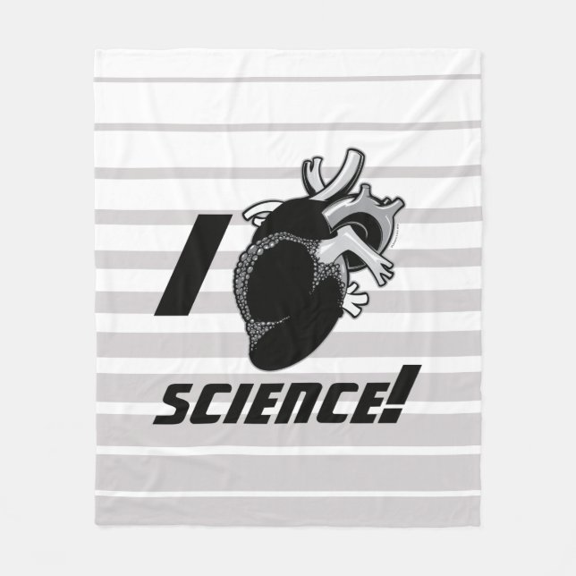 Cobertor De Velo Mim (ciência do coração anatômico) (Frente)