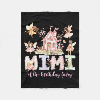 Cobertor De Velo Mimi Da Fada De Aniversário Menina Família Mágica 