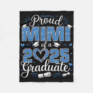 Cobertor De Velo Mimi Orgulhosa De Um Graduado Da Turma De 2025 Sen