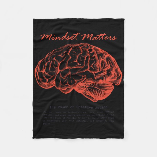 Cobertor De Velo Mindset S Creative S Design Sticker (Frente)